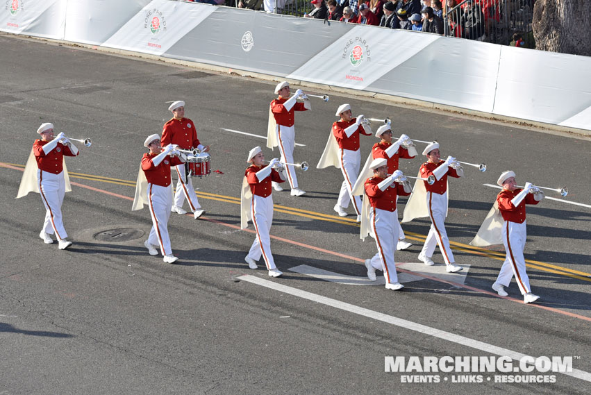 Pasadena City College Herald Trumpets - 2018 Rose Parade Photo