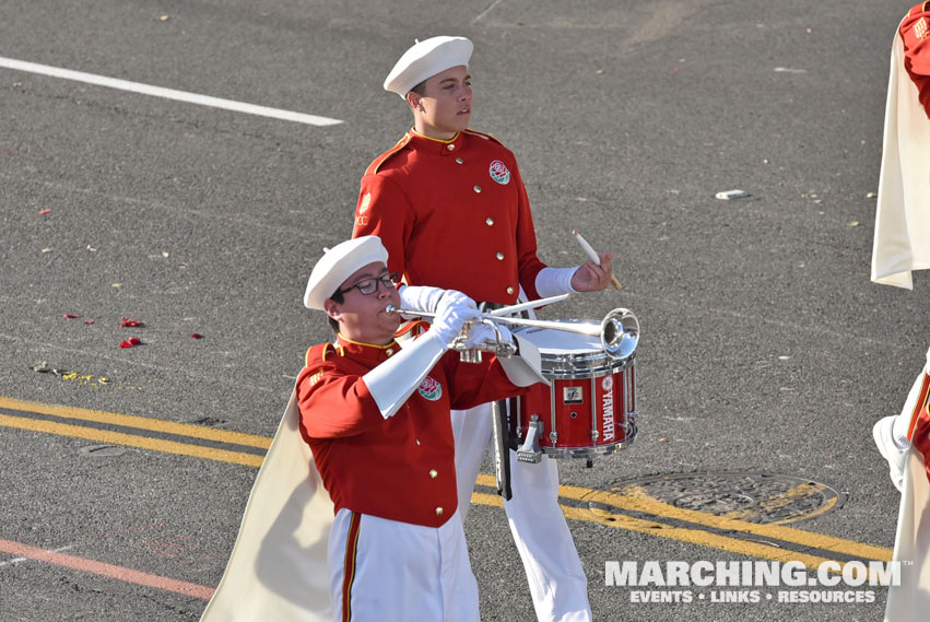 Pasadena City College Herald Trumpets - 2018 Rose Parade Photo