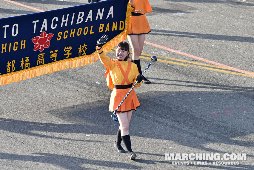 Kyoto Tachibana High School Green Band, Kyoto, Japan - 2018 Rose Parade Photo