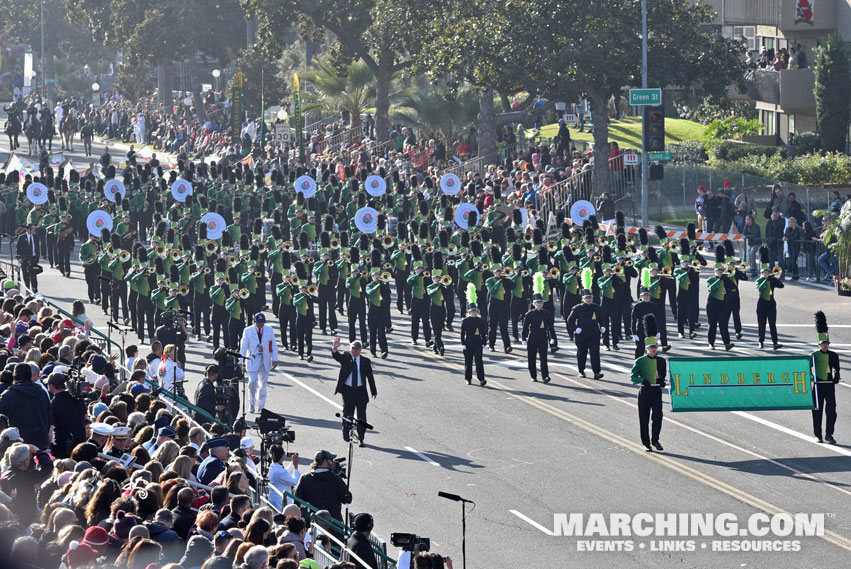 Lindbergh High School Spirit of St. Louis Marching Band, St. Louis, Missouri - 2018 Rose Parade Photo