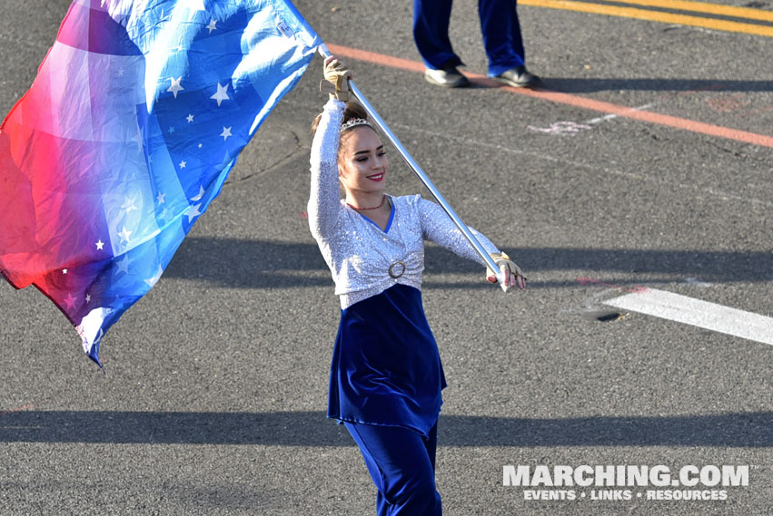 Londonderry High School Marching Band, New Hampshire - 2018 Rose Parade Photo