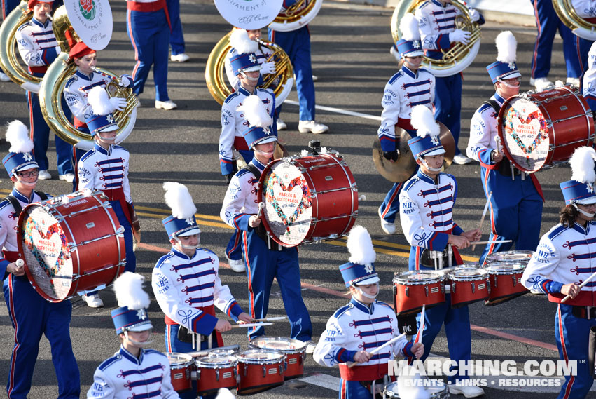 Londonderry High School Marching Band, New Hampshire - 2018 Rose Parade Photo