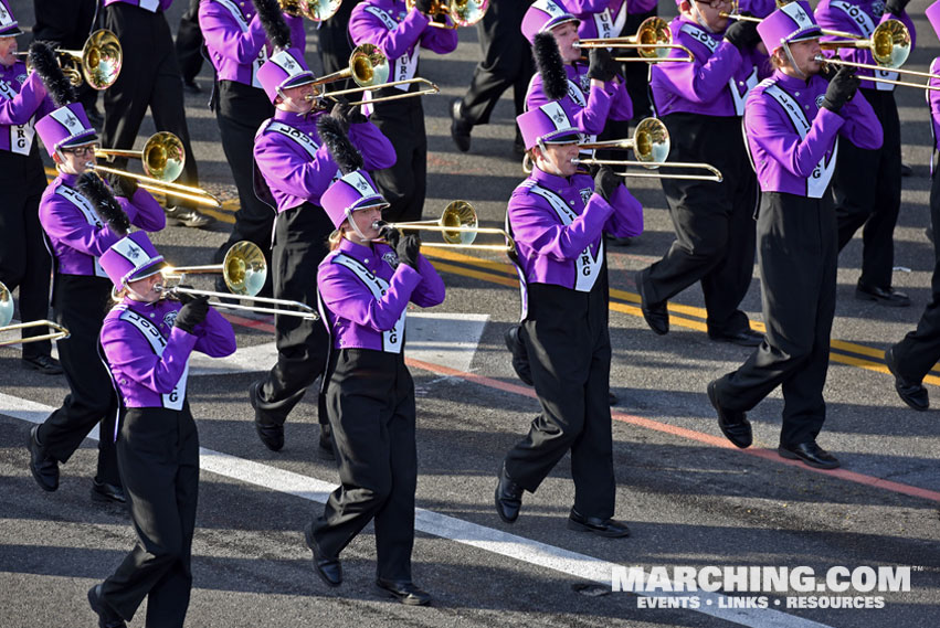 Louisburg High School Marching Wildcat Band, Kansas - 2018 Rose Parade Photo