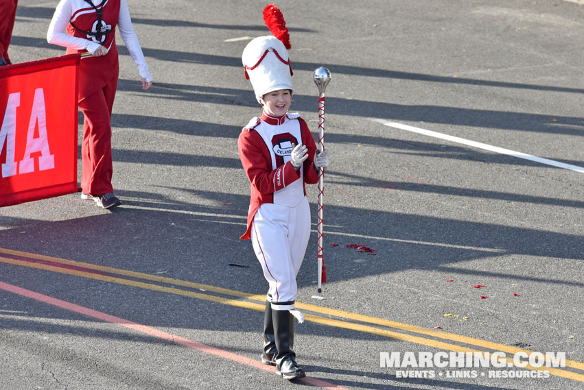 The Pride of Oklahoma Marching Band, Norman, Oklahoma - 2018 Rose Parade Photo