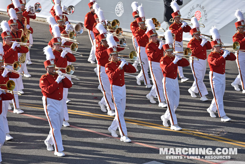 Pasadena City College Tournament of Roses Honor Band - 2018 Rose Parade Photo