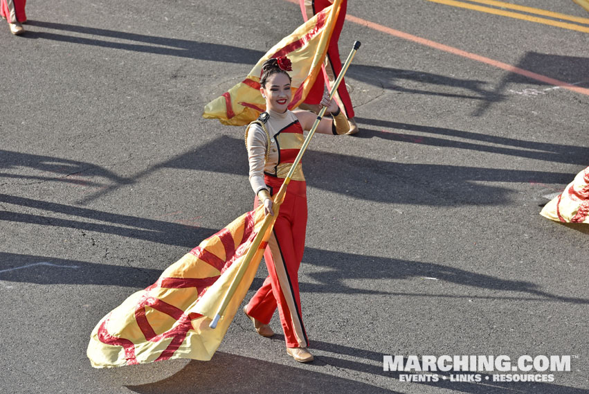 Pasadena City College Tournament of Roses Honor Band - 2018 Rose Parade Photo