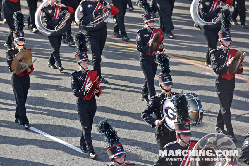 The University of Georgia Redcoat Marching Band, Athens, Georgia - 2018 Rose Parade Photo