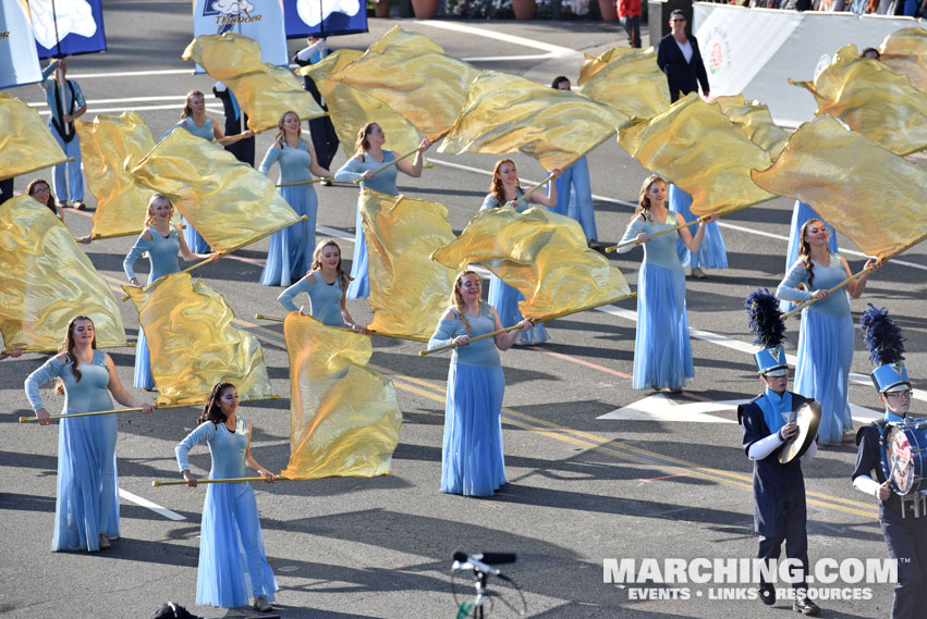 Westlake High School Marching Thunder, Saratoga Springs, Utah - 2018 Rose Parade Photo