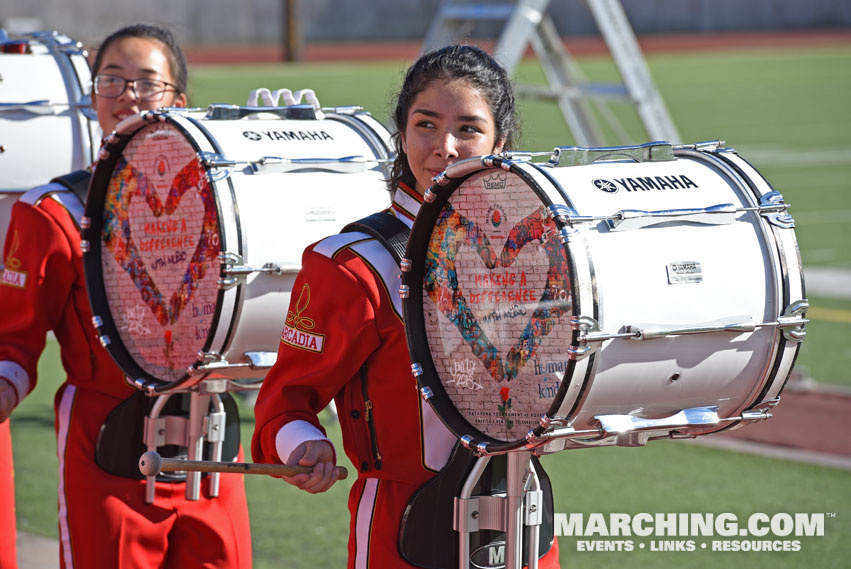 Arcadia High School Percussion Pre-Show Entertainment - 2017/2018 Tournament of Roses Bandfest Photo