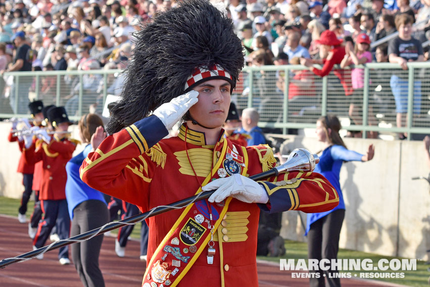 Burlington Teen Tour Band, Burlington, Ontario, Canada - 2017/2018 Tournament of Roses Bandfest Photo