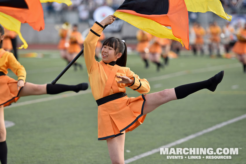 Kyoto Tachibana High School Green Band, Kyoto, Japan - 2017/2018 Tournament of Roses Bandfest Photo