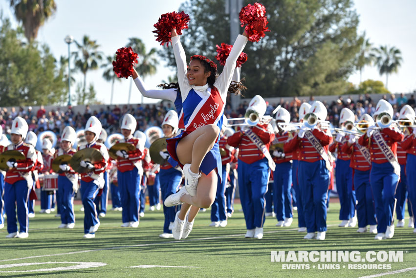 Los Angeles Unified School District All City Honor Marching Band, California - 2017/2018 Tournament of Roses Bandfest Photo