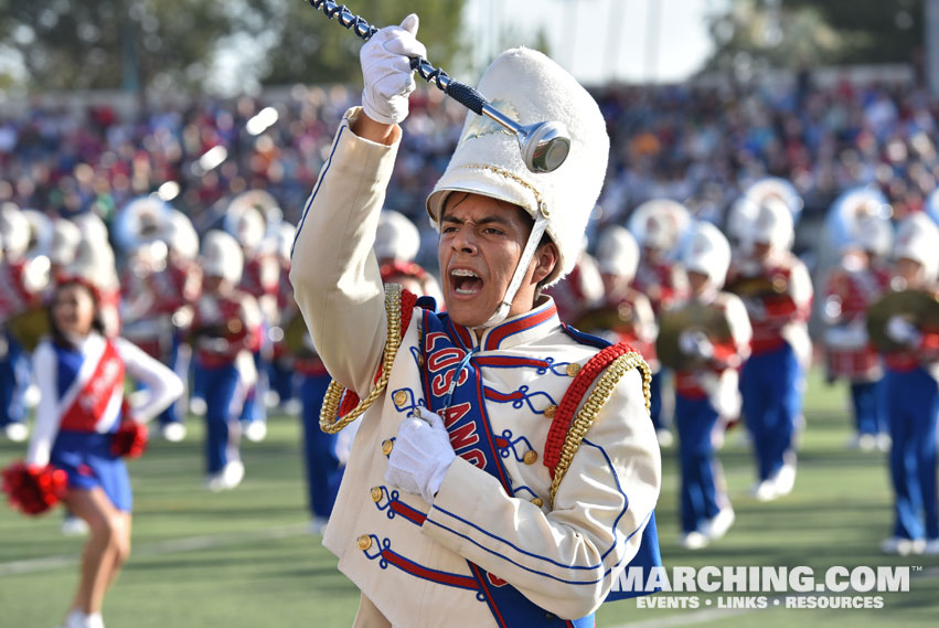 Los Angeles Unified School District All City Honor Marching Band, California - 2017/2018 Tournament of Roses Bandfest Photo