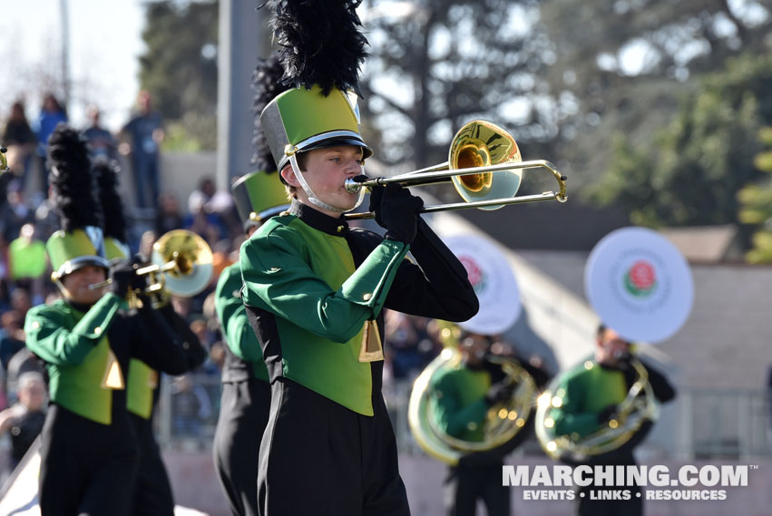 Lindbergh High School Spirit of St. Louis Marching Band, Missouri - 2017/2018 Tournament of Roses Bandfest Photo