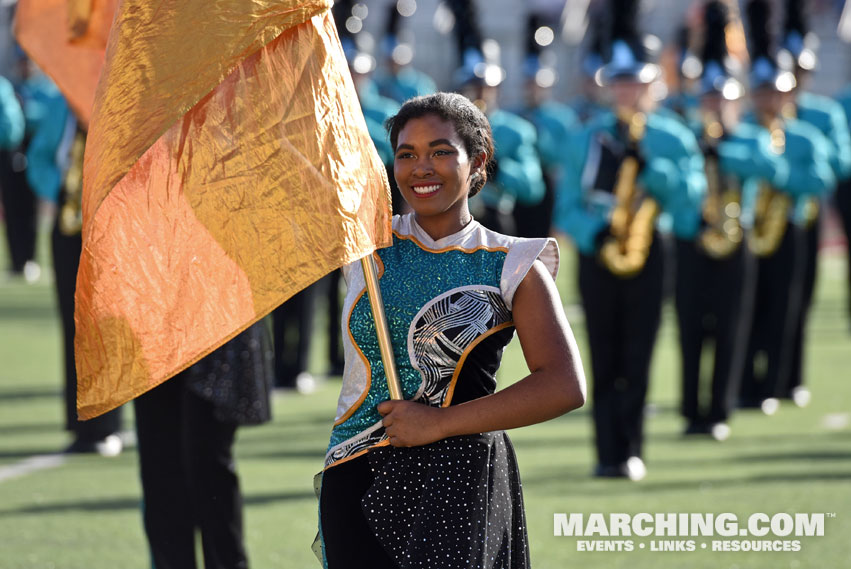 Santiago High School B.O.S.S. (Bands of Santiago Sharks), Corona, California - 2017/2018 Tournament of Roses Bandfest Photo