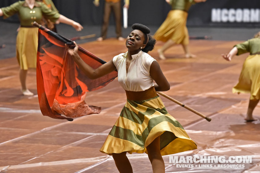 AMP Winter Guard, Camden, New Jersey - WGI World Championships Photo 2018