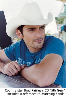 Country music star Brad Paisley