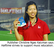 Halftime Magazine Publisher Christine Ngeo Katzman